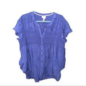Knox Rose Blue Blouse